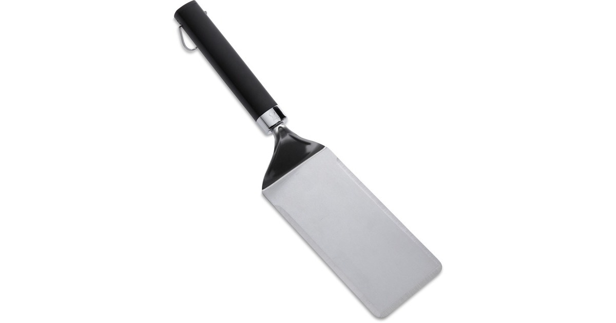 WeberSpatel voor de Plancha  (Roestvrij staal/zwart)
