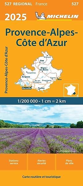 MICHELIN - 527 PROVENCE-ALPES-COTE-D'AZUR 2025