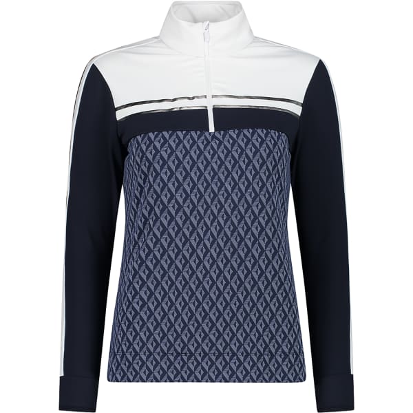 Sweat polaire CMP WOMAN SWEAT BLACK BLUE