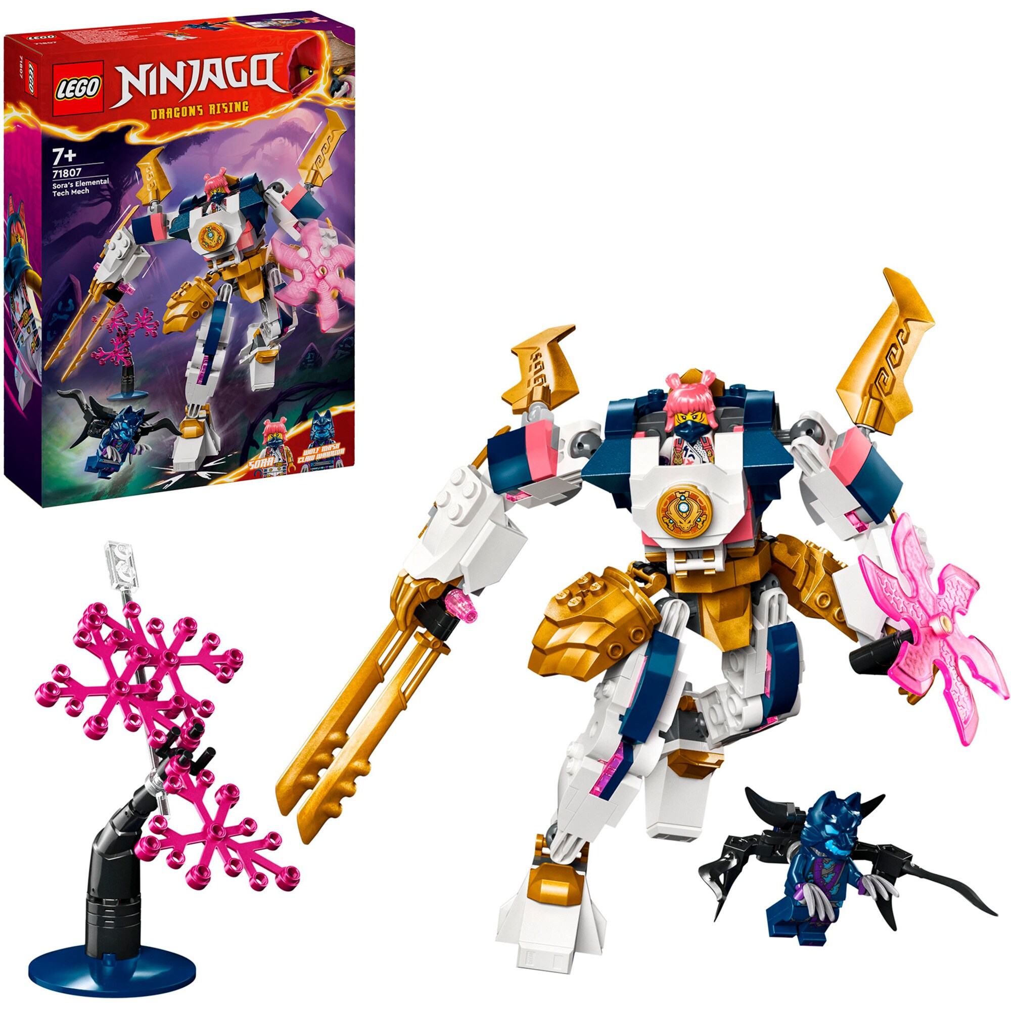 LEGO Konstruktionsspielzeug Ninjago Soras Technikmech