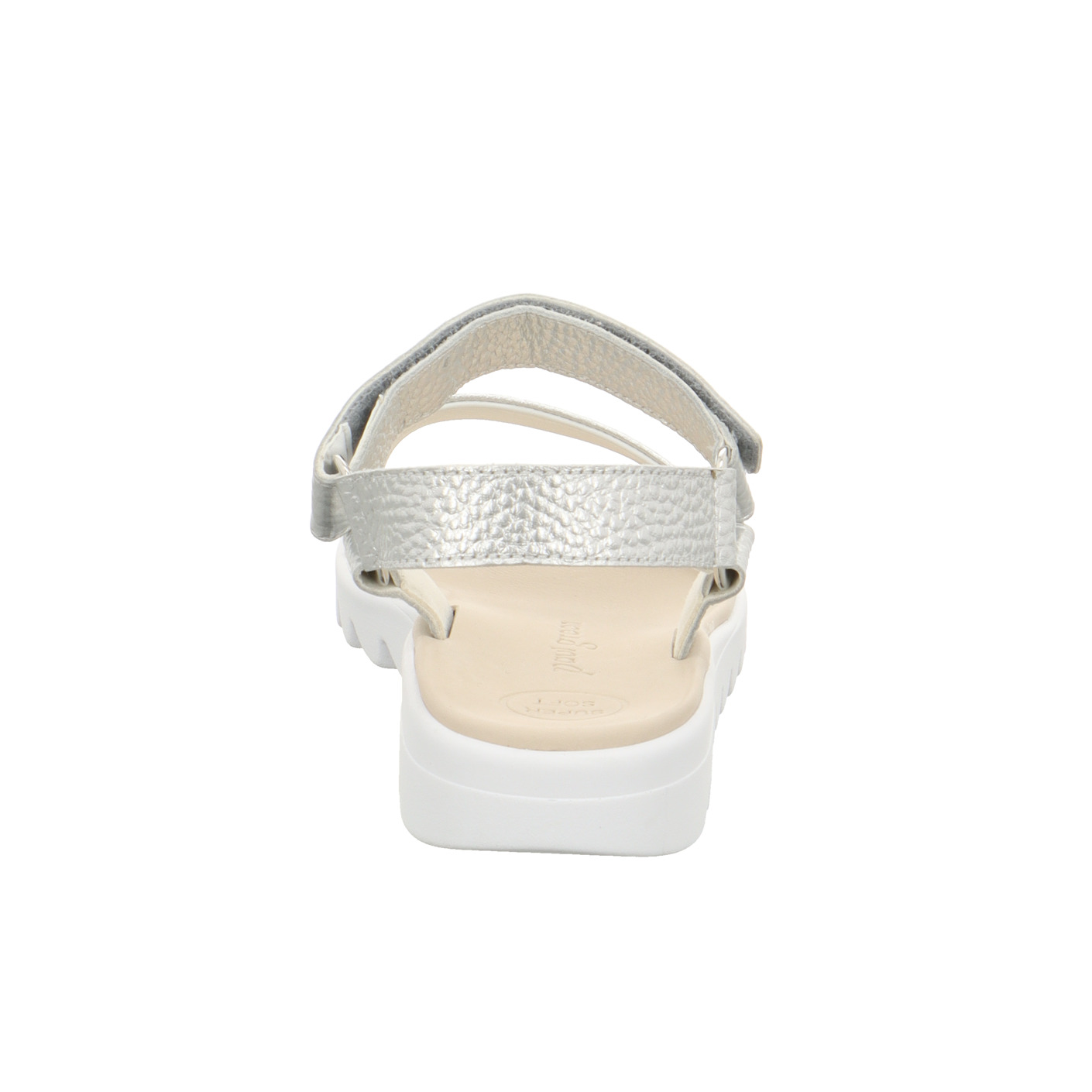Pantolette silber