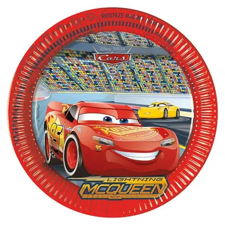 Procos Partyteller Disney Pixar Cars 3 8 Stück