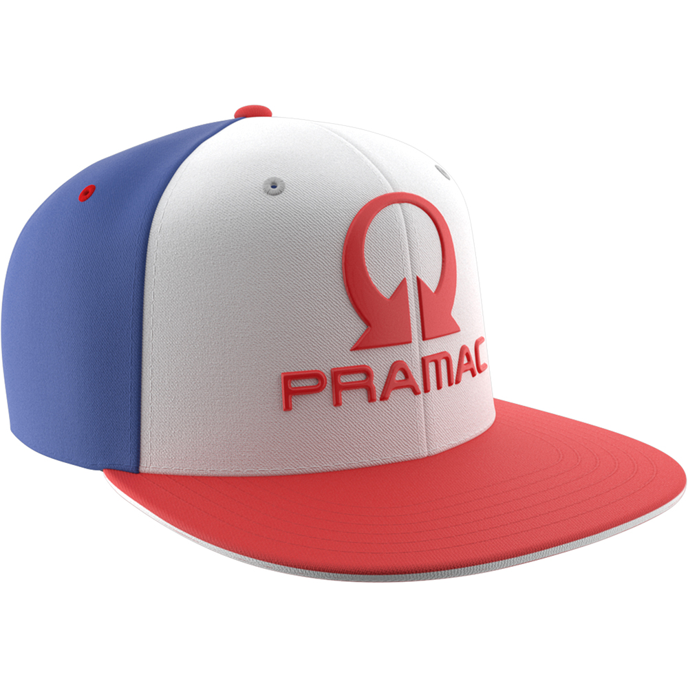 Ixon - Casquette Flat Pramac 22 Bleu / Blanc / Rouge