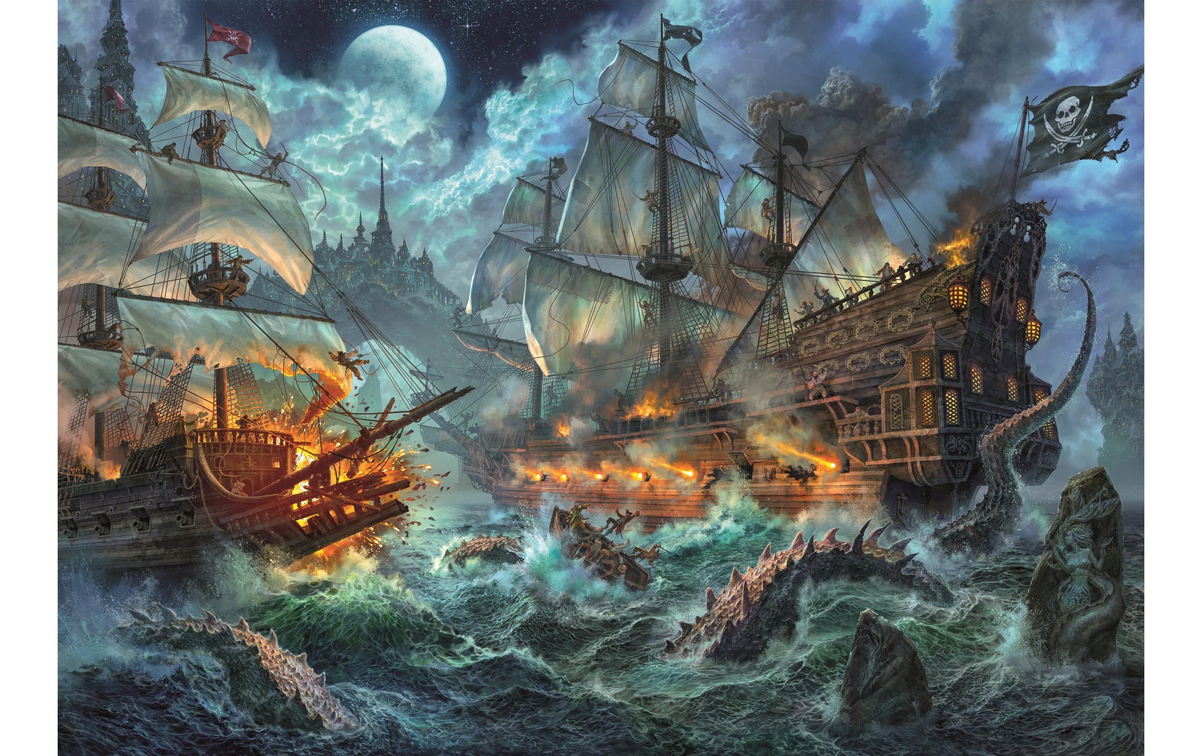 Clementoni® Puzzle »Battle«
