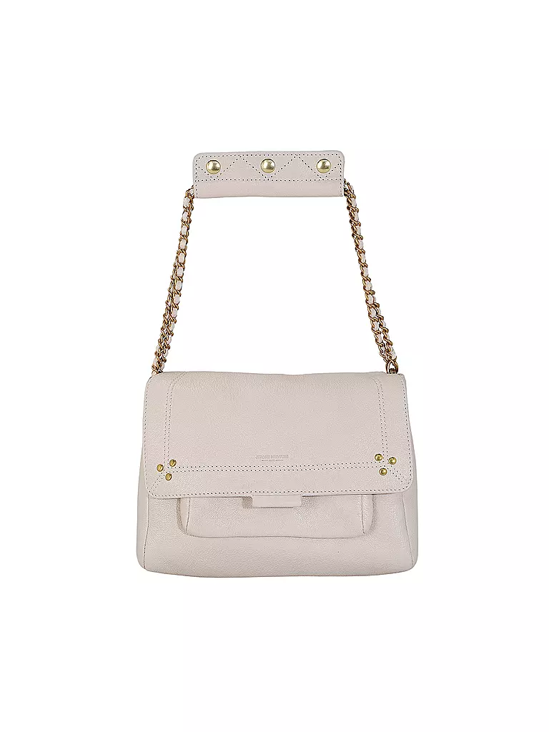JEROME DREYFUSS Ledertasche - Umhängetasche LULU M  creme