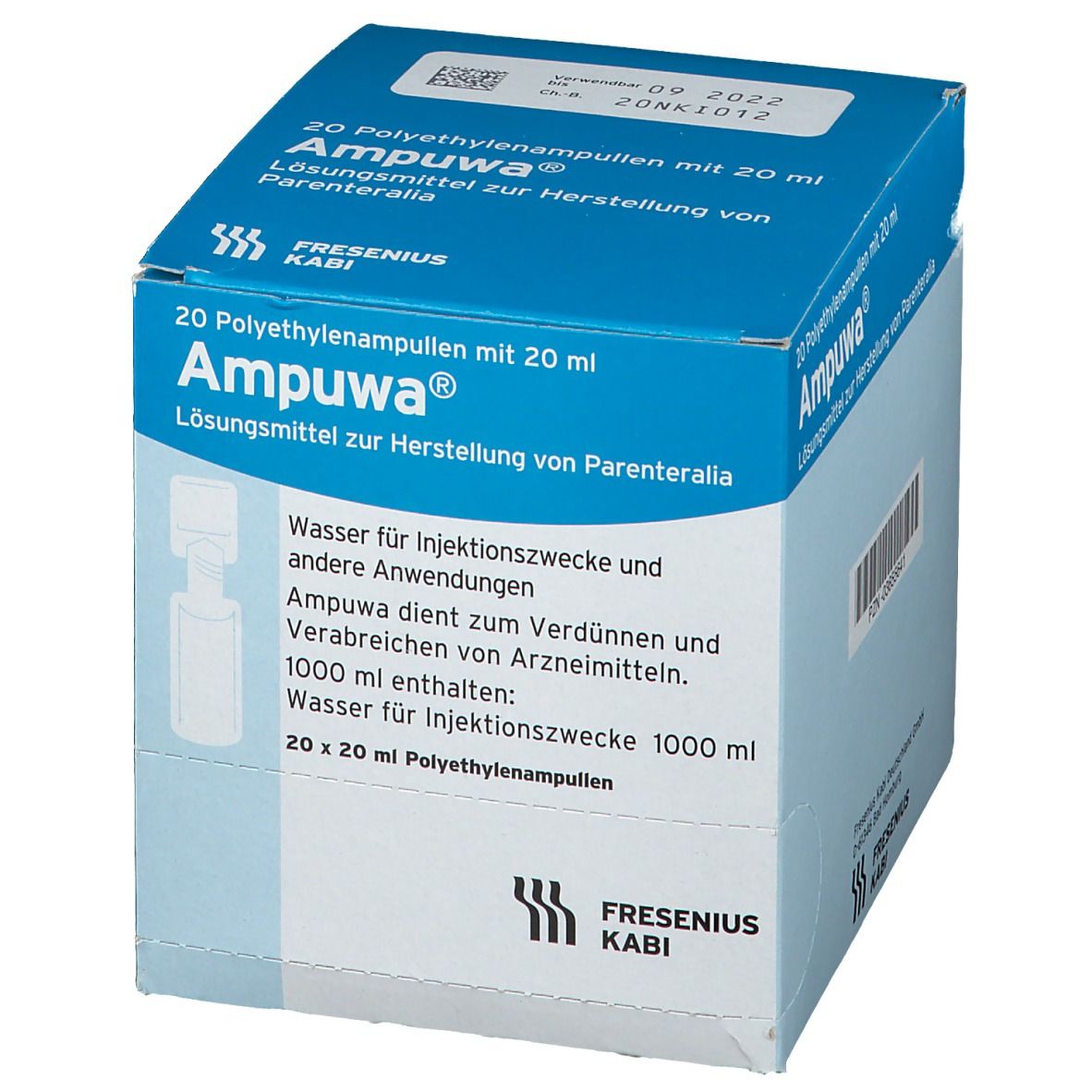Ampuwa® Wasser für Injektionszwecke
