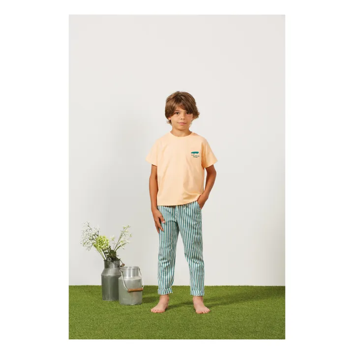 Arsène et Les Pipelettes Pantalon en Jean Florio | Vert