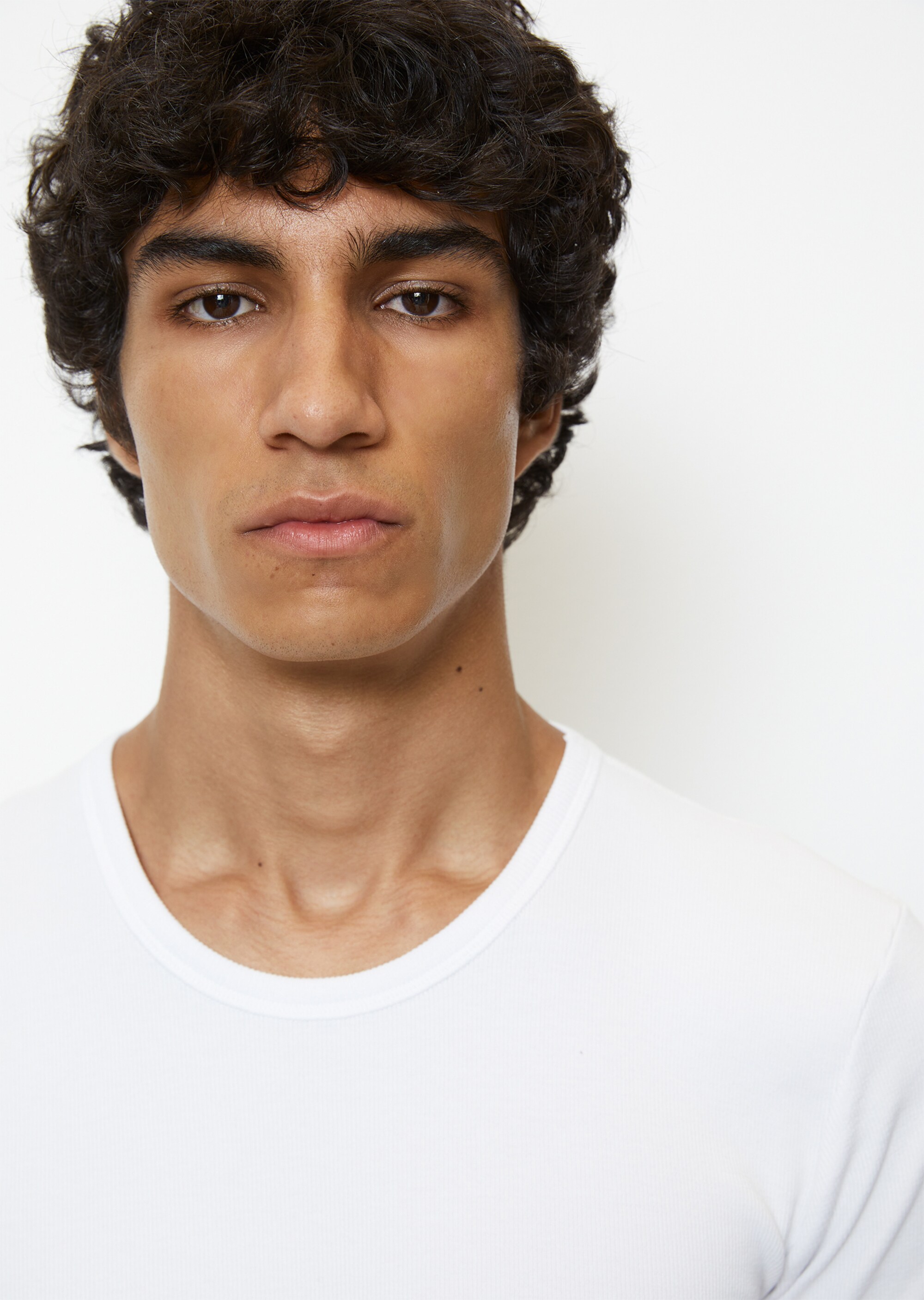 Feinripp-T-Shirt im 2er Pack