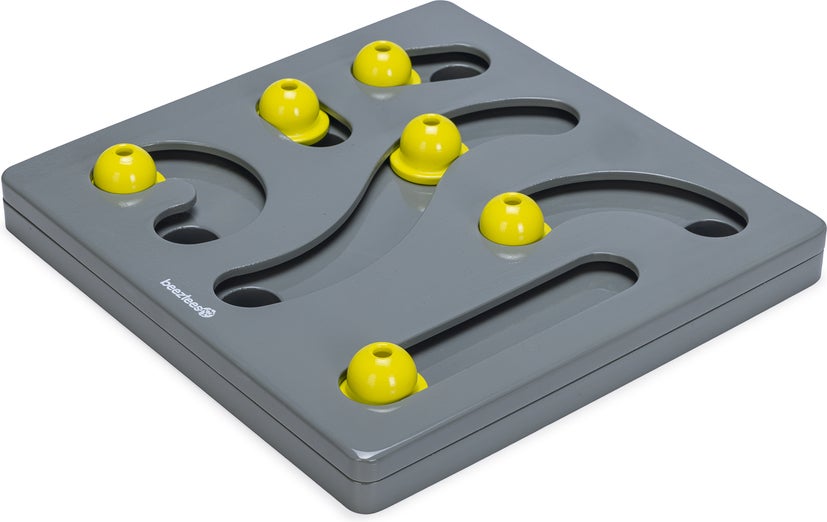 Beeztees hondenspeelgoed Brain Game Looki grijs 28 x 28 x 4,5 cm