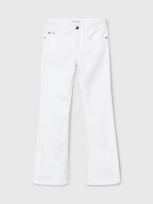 Calça jeans flare de cintura média