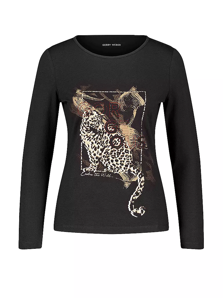 GERRY WEBER Langarmshirt schwarz