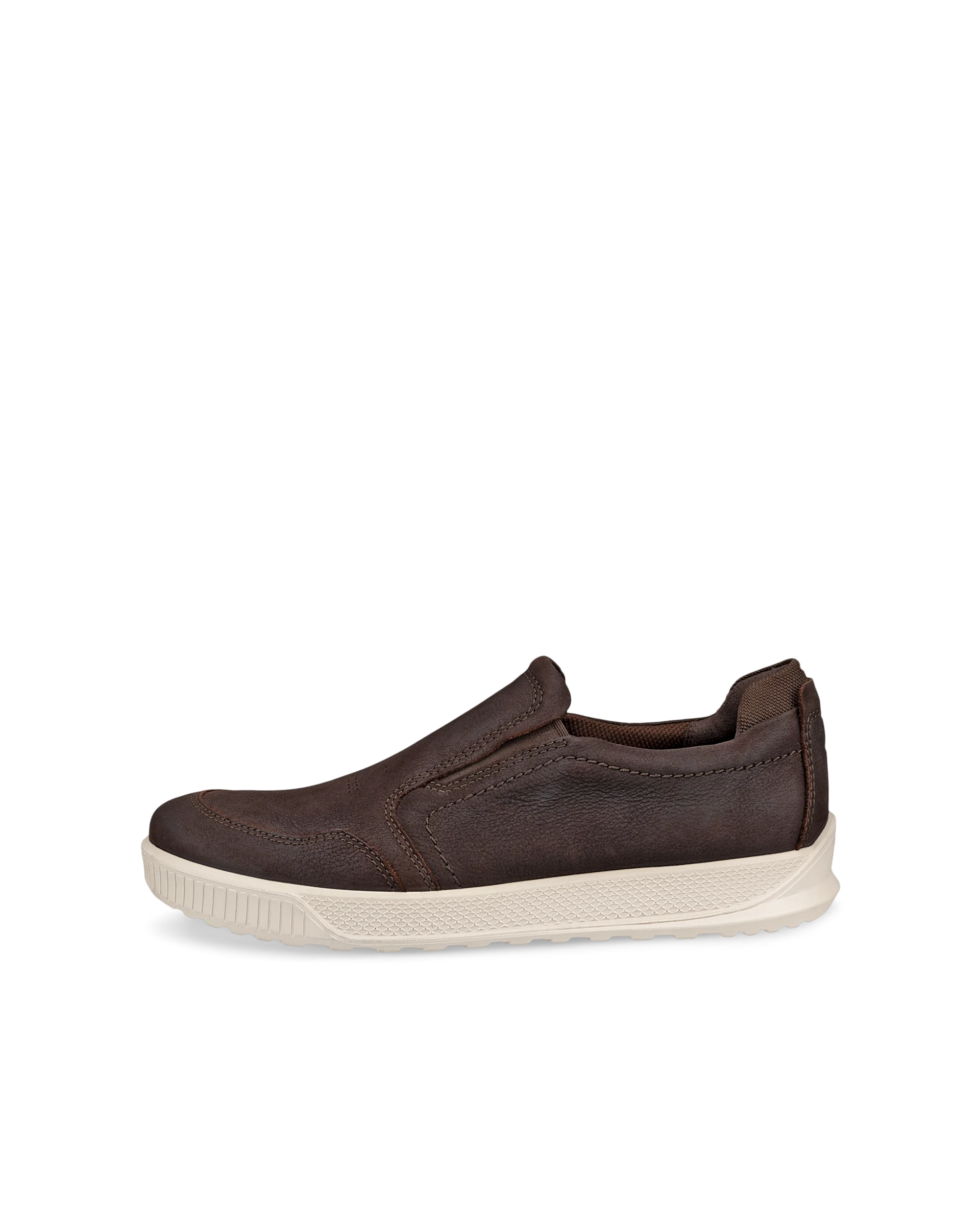 ECCO BYWAY Herren Nubuk-Slipper Braun