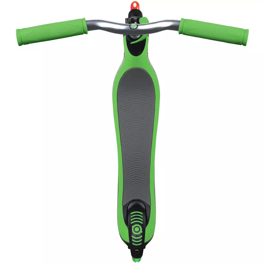 GLOBBER Scooter FLOW 125 LIGHTS lime grün, mit Leuchtrollen