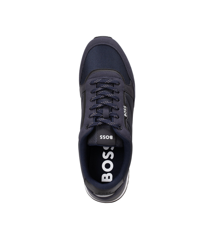 Tênis BOSS Kai Runn azul marinho