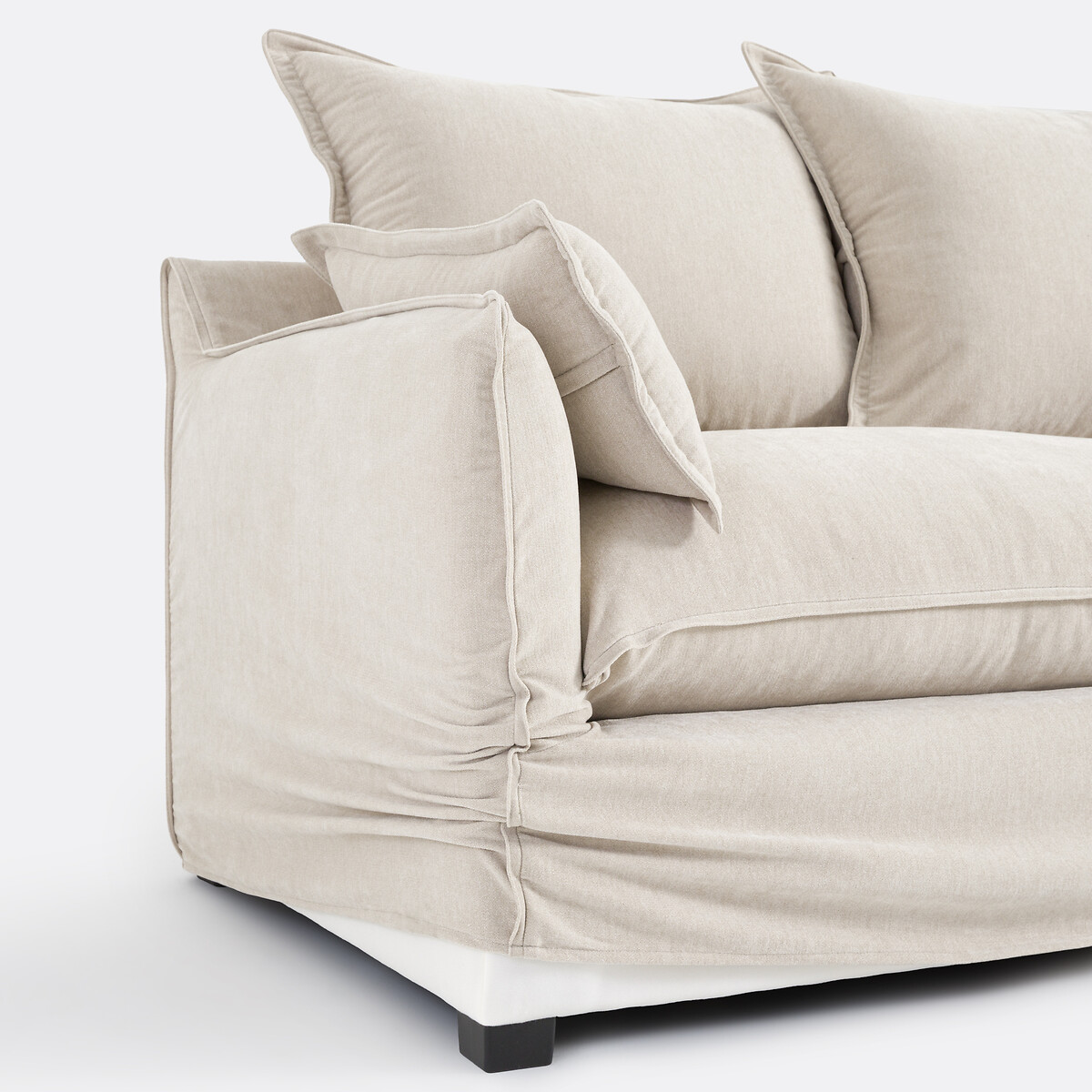LA REDOUTE INTERIEURS<br>Sleapbank H14 cm, mistura de poliéster, Odna