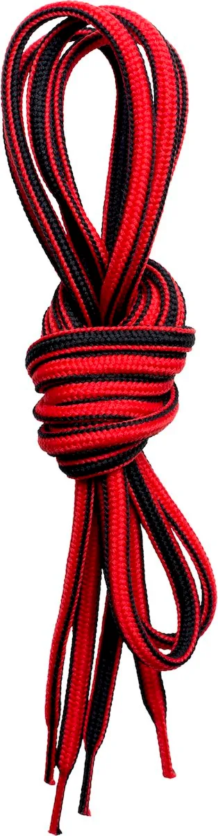 Lundhags Shoe Laces 150 cm Black/Red