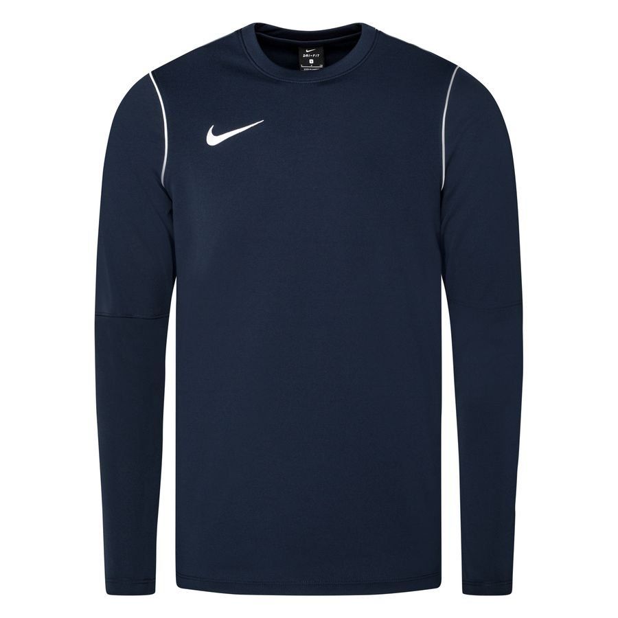 Nike Maillot d'Entraînement Dry Park 20 Crew - Bleu Foncé/Blanc