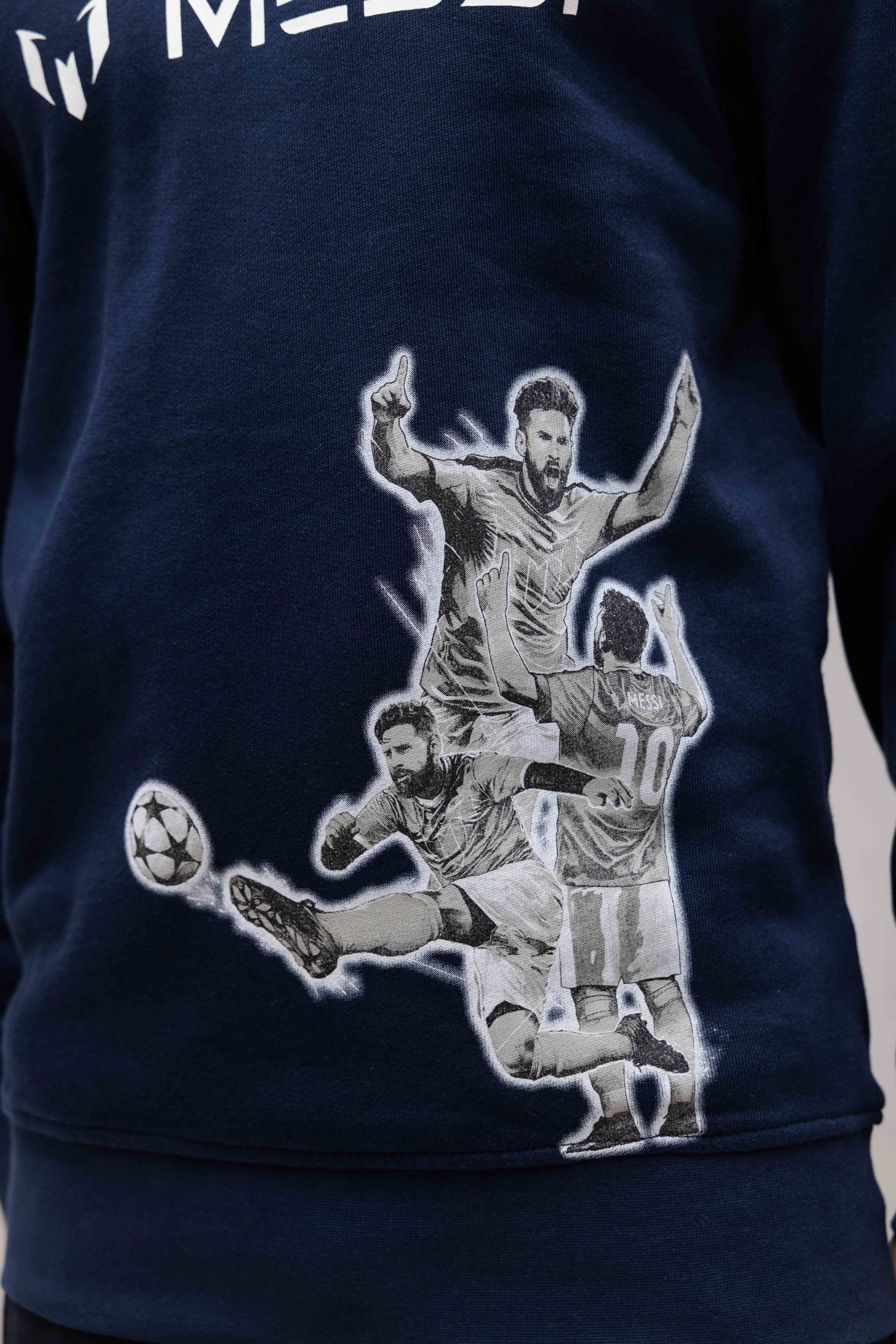 Vingino X Messi Celebration Sweater Kids Donkerblauw