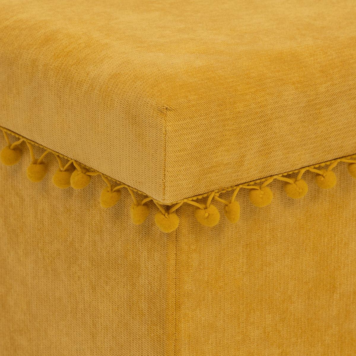 POUF PLIANT MEMO OCRE