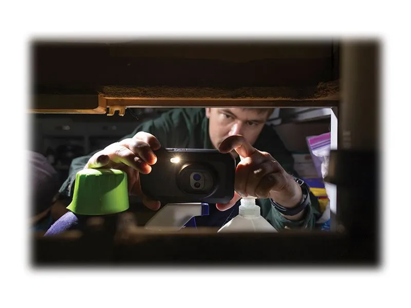 FLIR C3-X - Termisk og visuelt lyskamerakombo - kompakt - 0.012 MP - Wi-Fi - sort