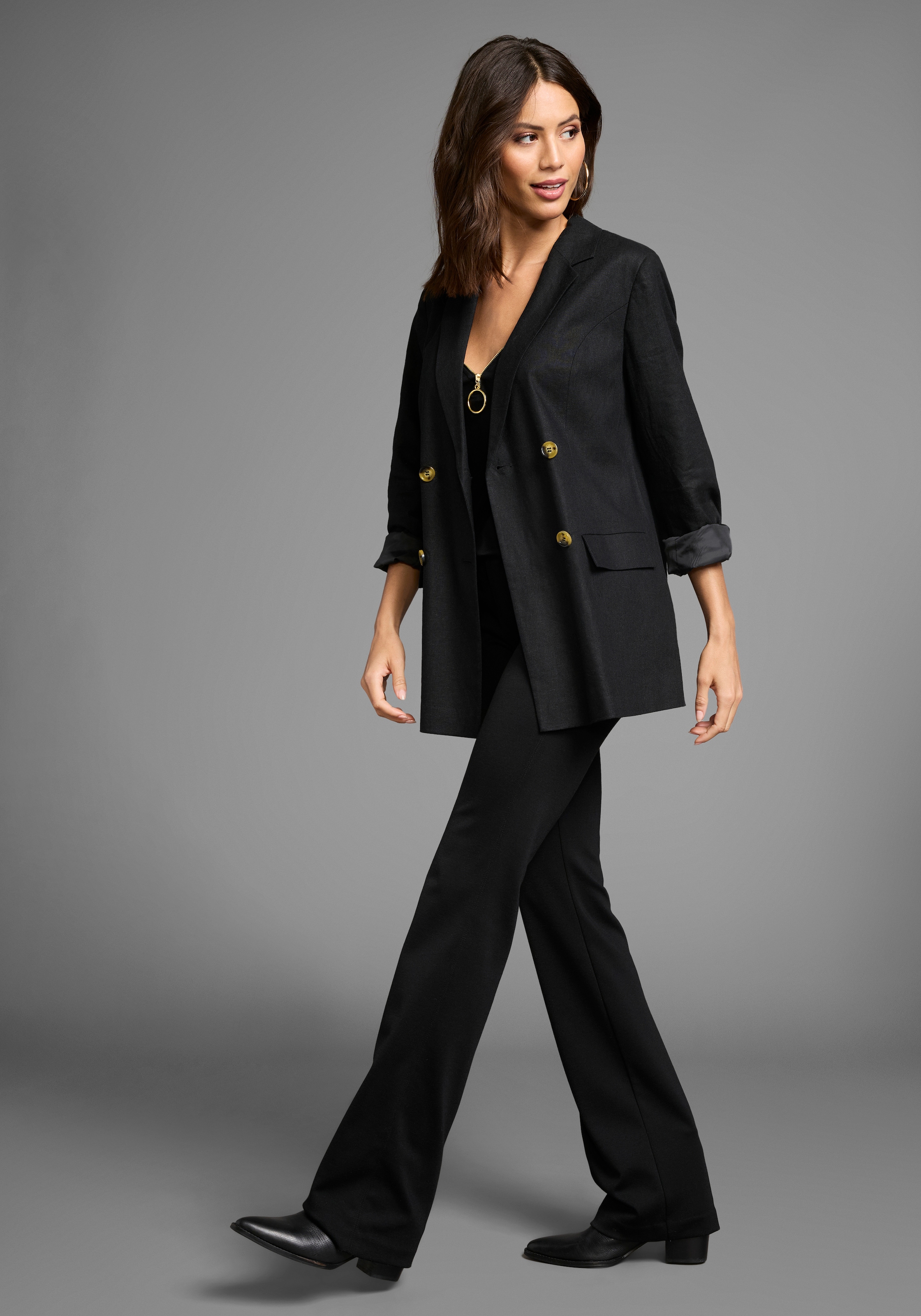 Laura Scott Longblazer , im Leinen-Look