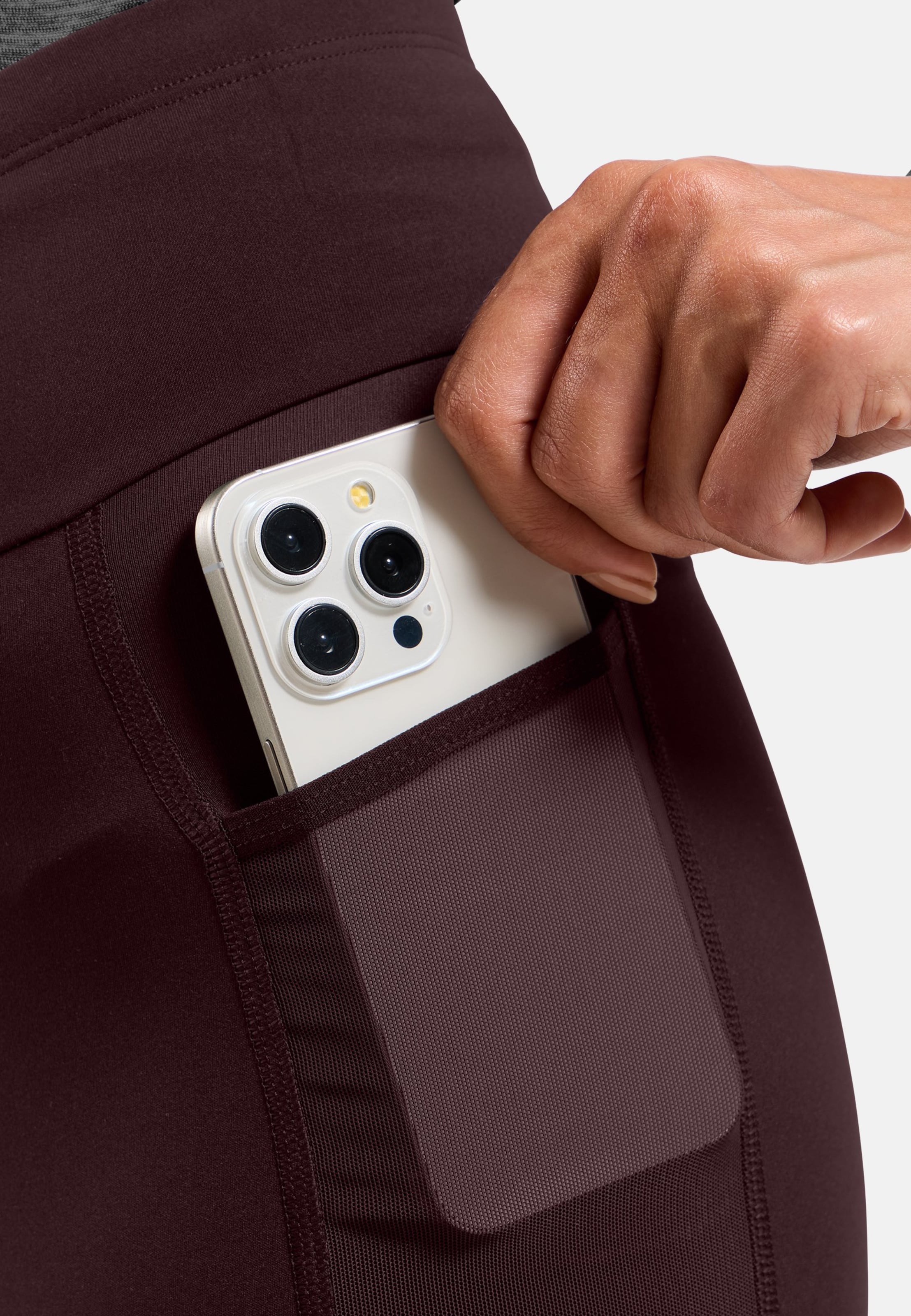 Zeroweight Warm Lauftights 2.0 in fudge