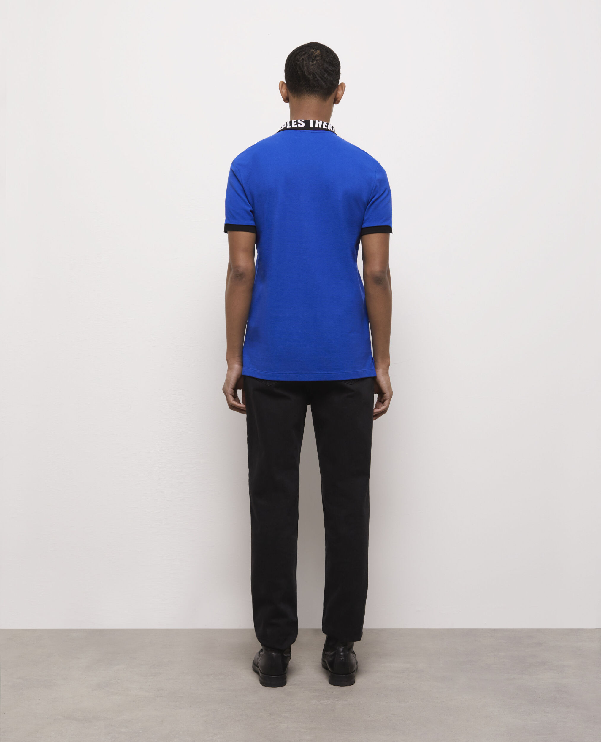 Polo bleu