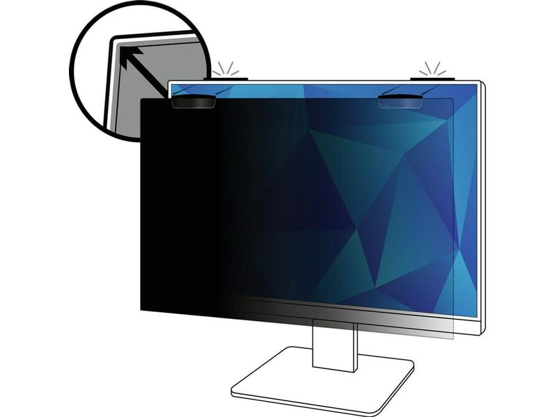 3M Privacy Filter Comply Magnetic Attach 21.5 