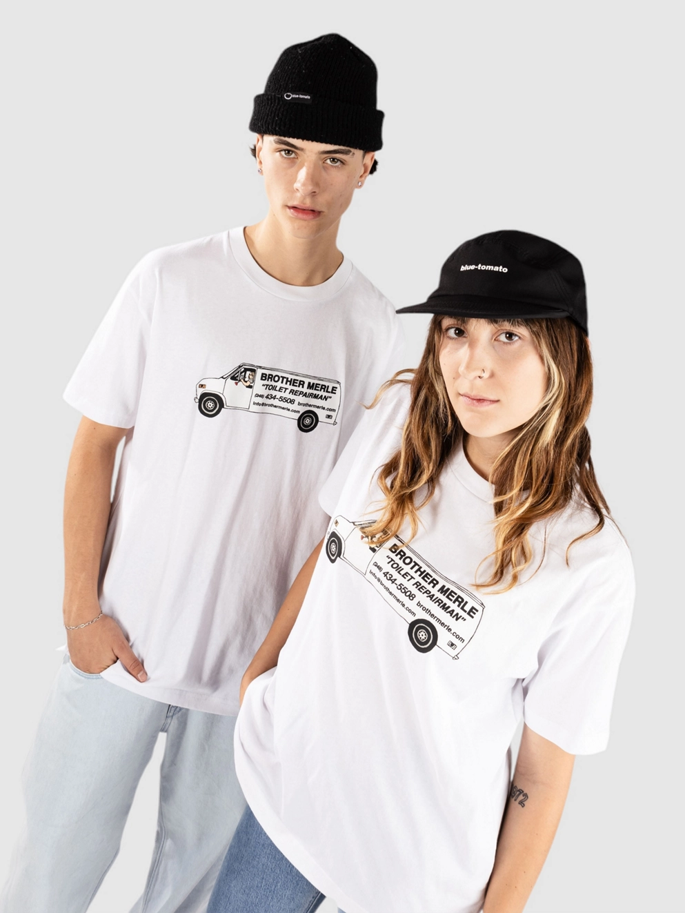 Brother Merle Van T-Shirt white