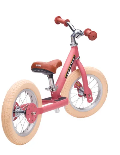 Trybike Trybike Steel Tweewieler - Vintage Pink