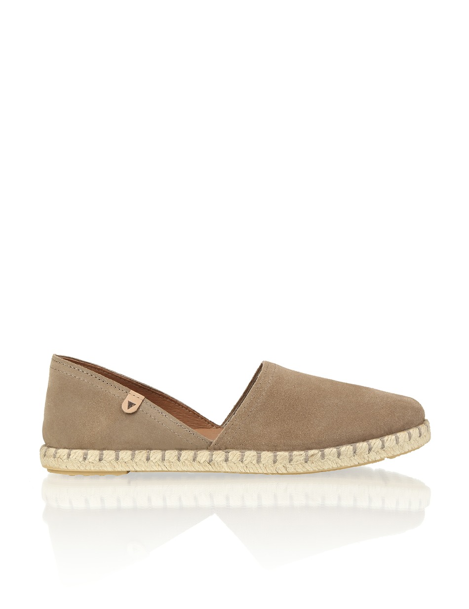 Veloursleder Espadrille