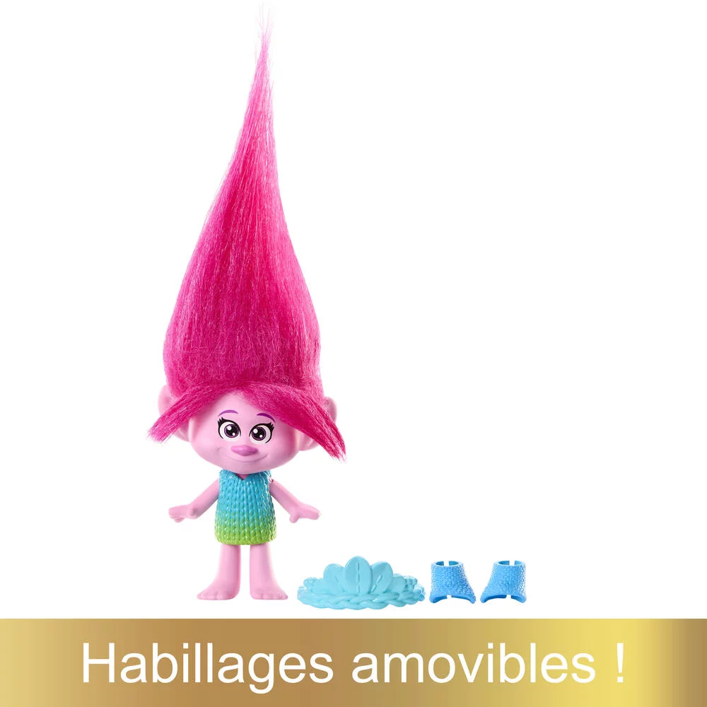 TROLLS 3  -  FIGURINE POPPY - HAIR POPS