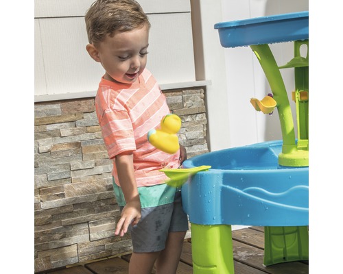 Watertafel Step2 Douche Splash 66x66x57 cm blauw