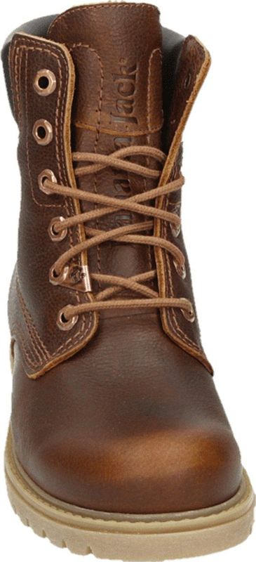 Panama Jack dames veterboots - Cognac