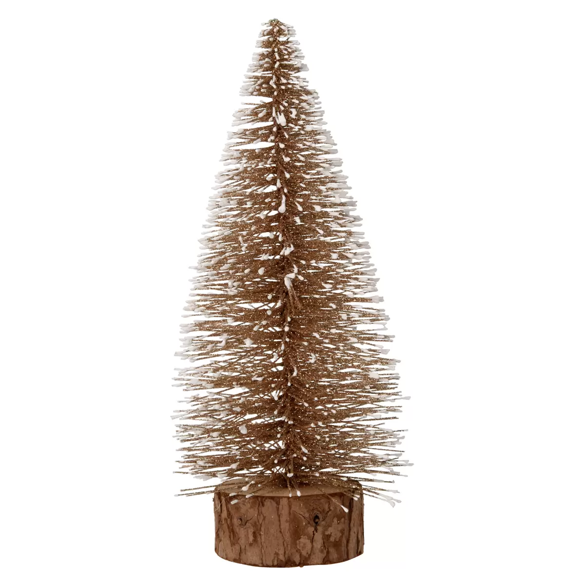 Deko Tannenbaum Santa Braun