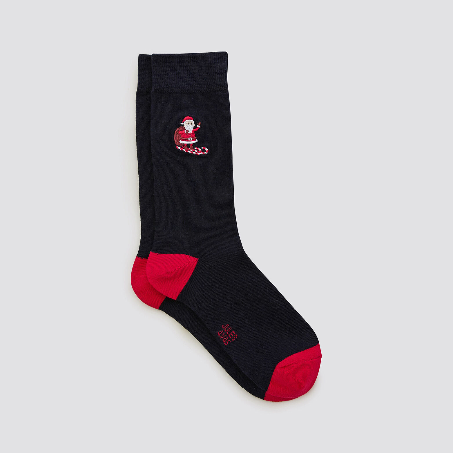 Coffret boxer et chaussettes esprit de Noël Bleu foncé