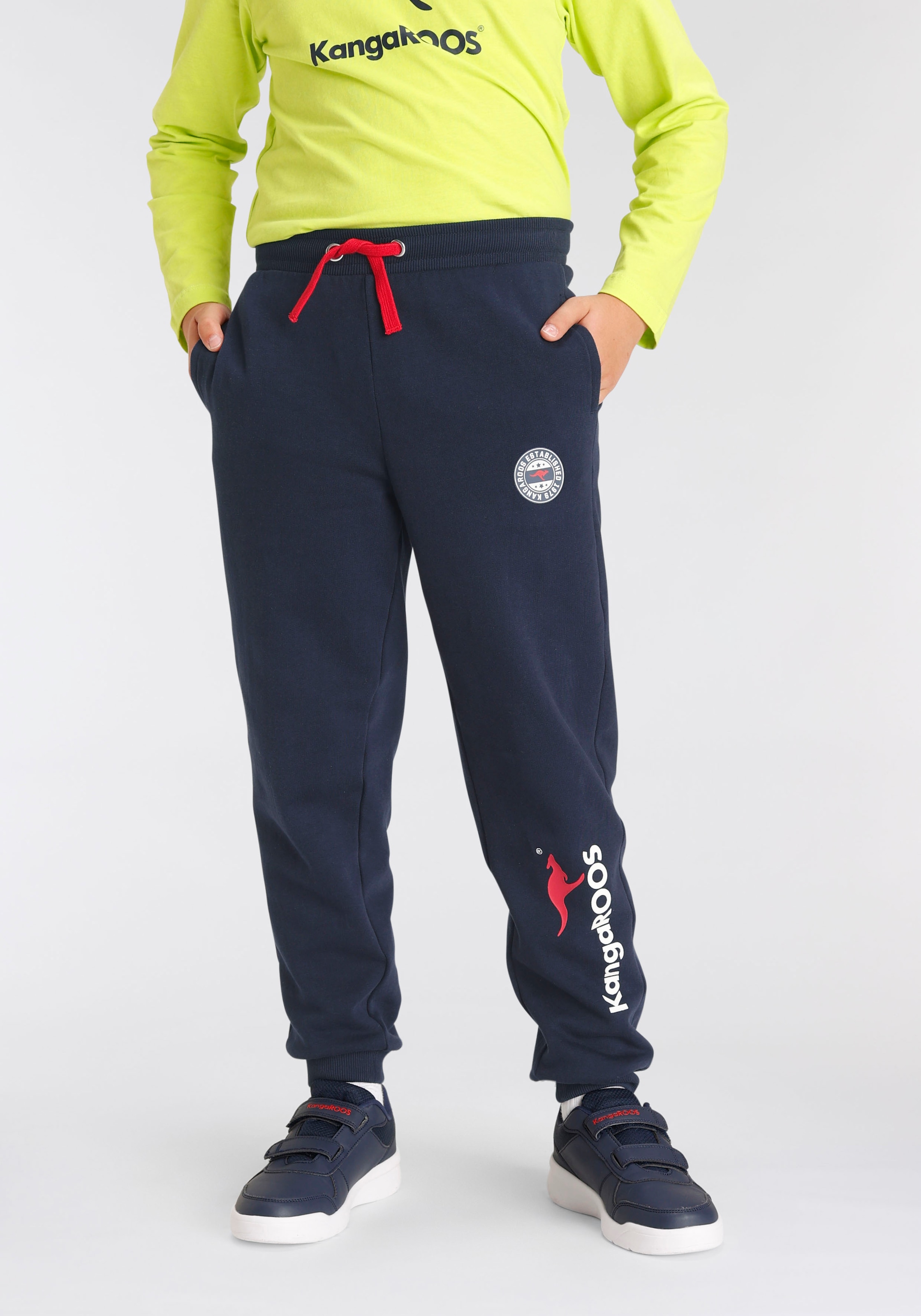 KangaROOS Sweathose »Jogginghose für Jungen«  Logo-Drucken
