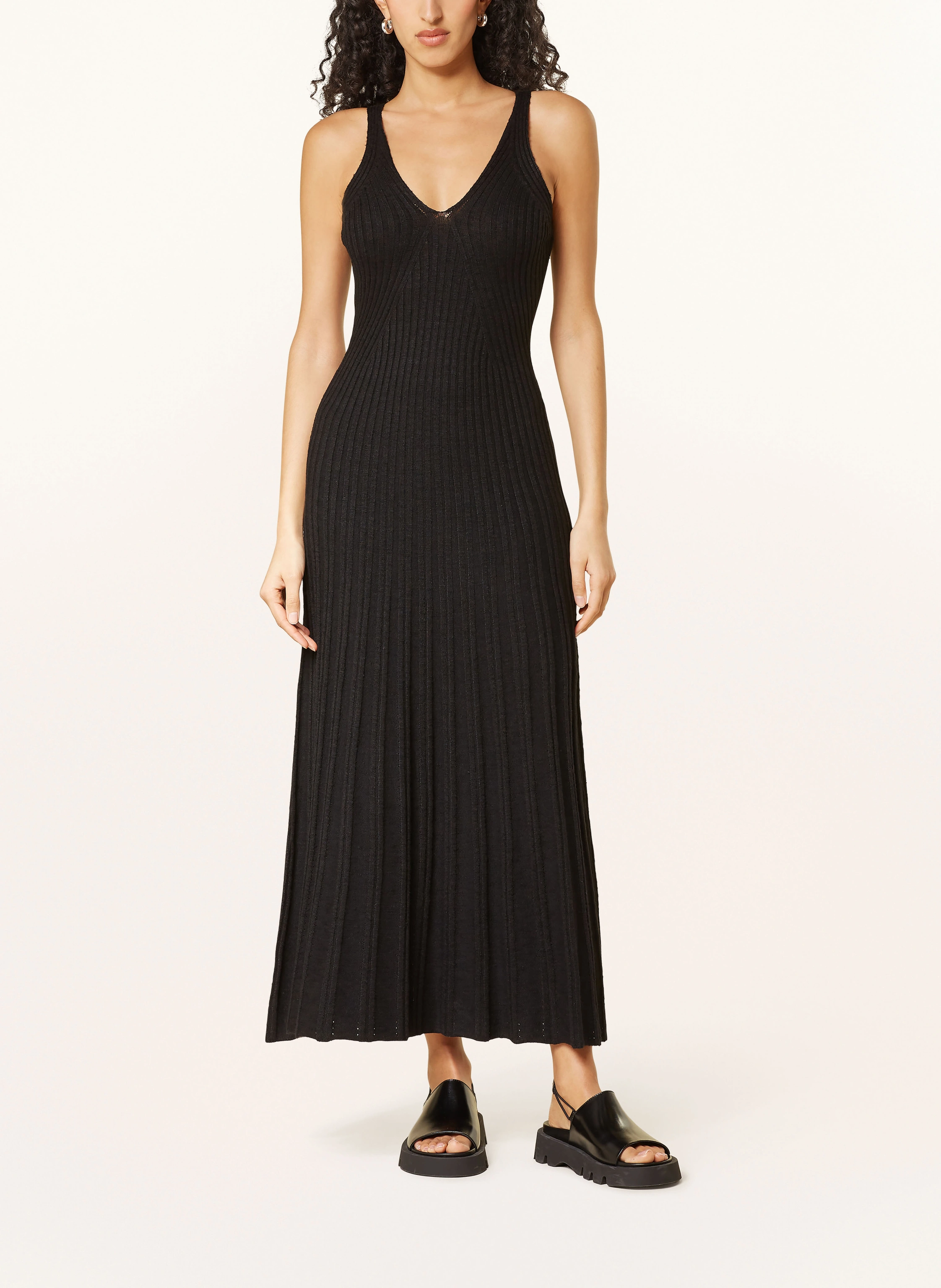 InWear Strickkleid LIEIW mit Leinen