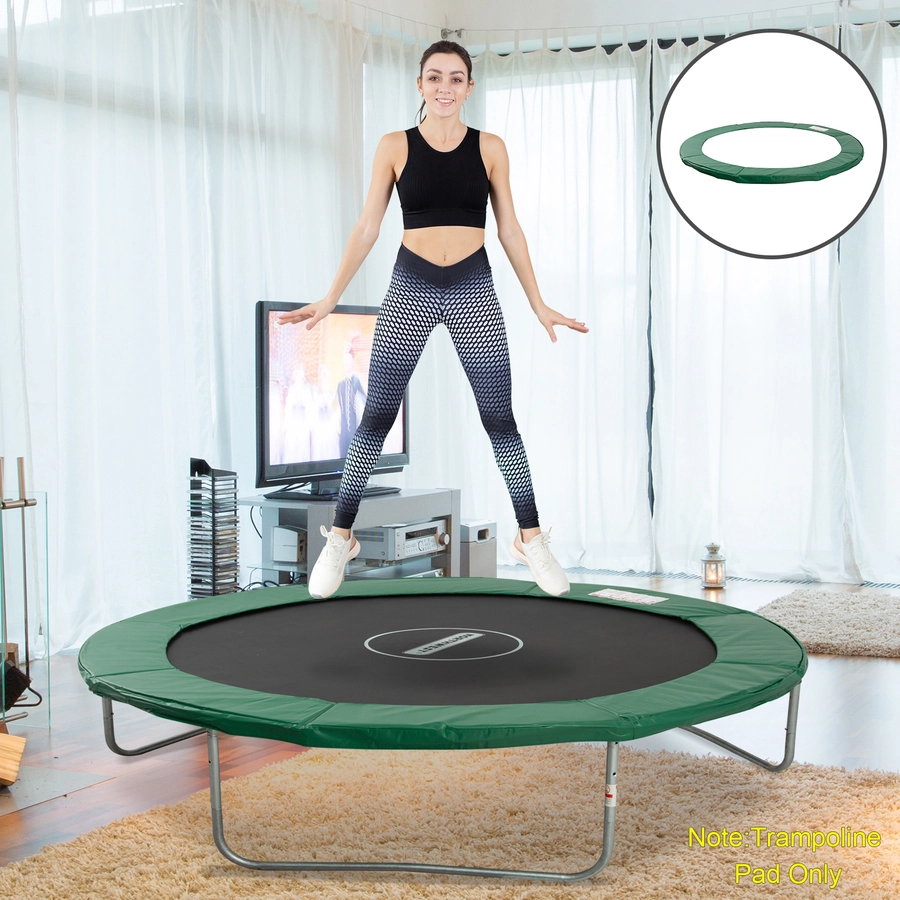 Outsunny Randabdeckung für Trampoline grün