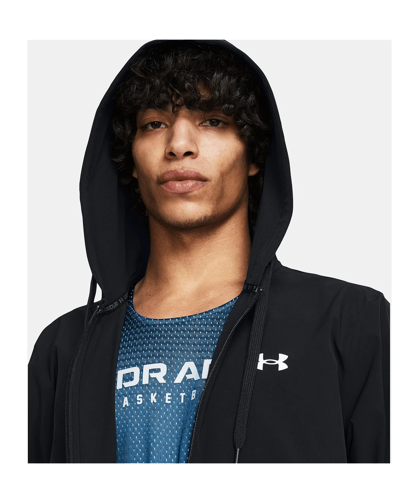 Under Armour Baseline Trainingsjacke Schwarz F001