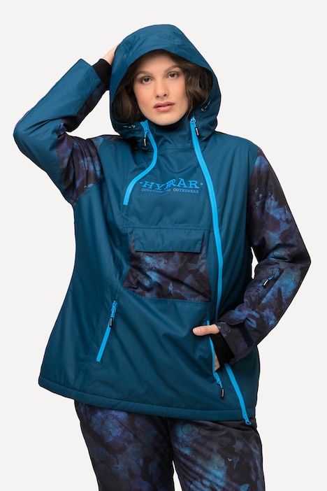 Performance-Jacke, wasserdicht, Daumenloch, Schneefang