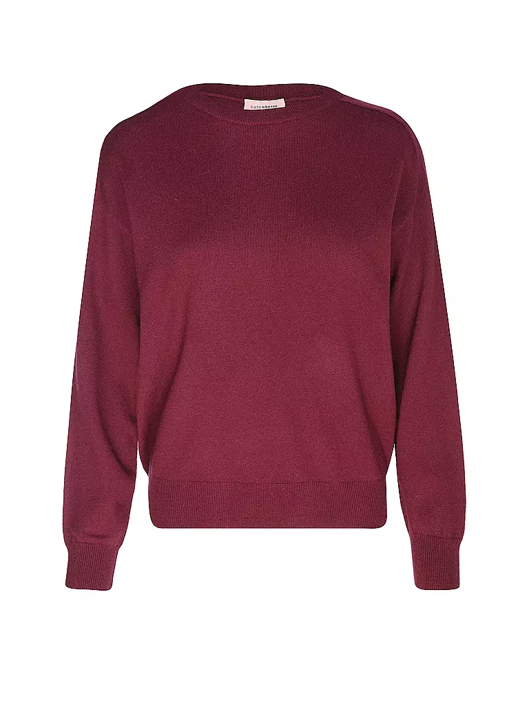 KATESTORM Kaschmirpullover  dunkelrot