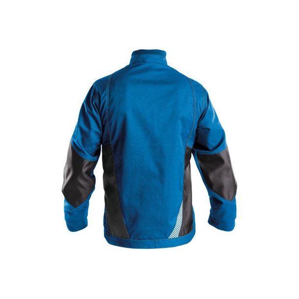 300403  Dassy® Atom  arbejdsjakke azurblå/grå