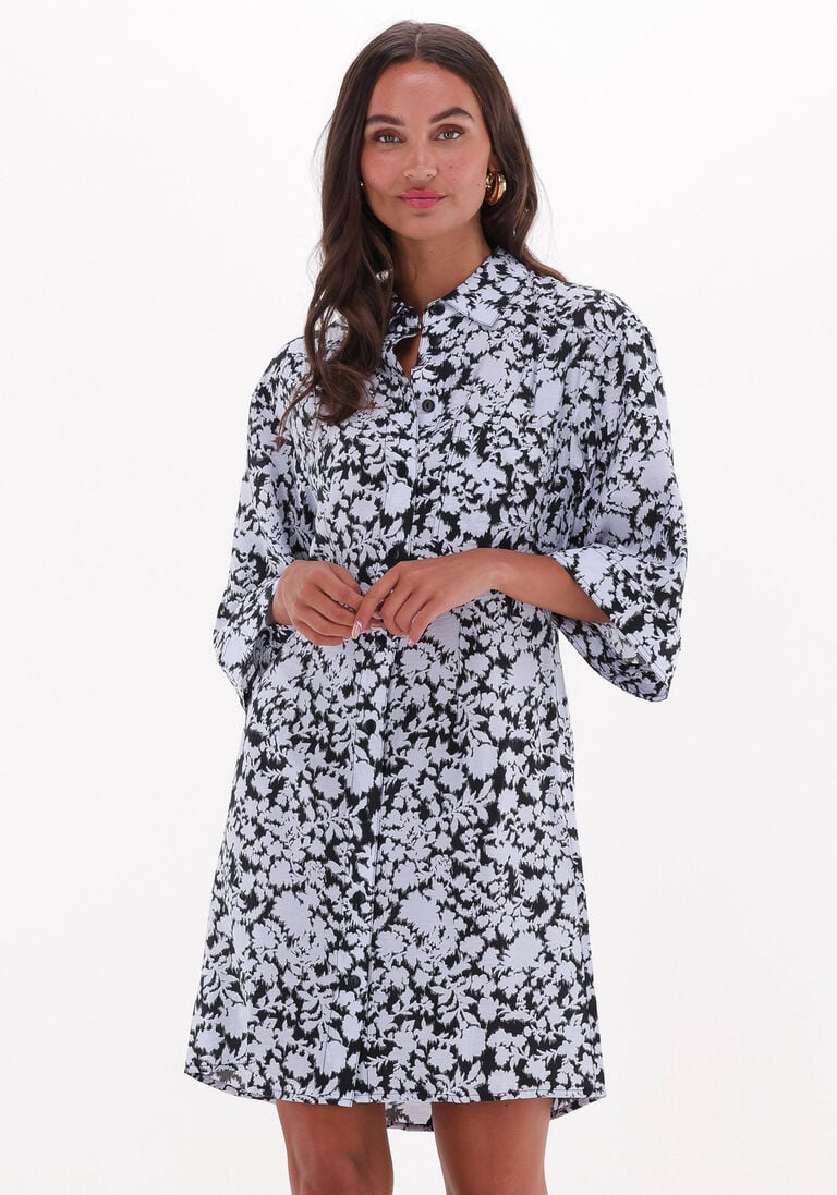 MSCH COPENHAGEN witte msch copenhagen mini jurk della ladonna 3/4 dress