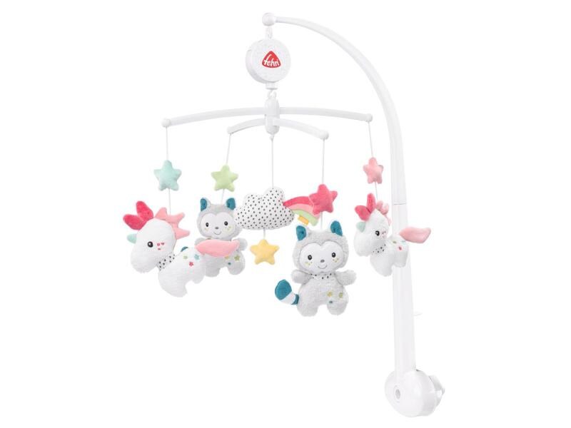 fehn Mobile Aiko & Yuki Einhorn & Katze Musik-Mobile Aiko & Yuki, Einhorn und Katze