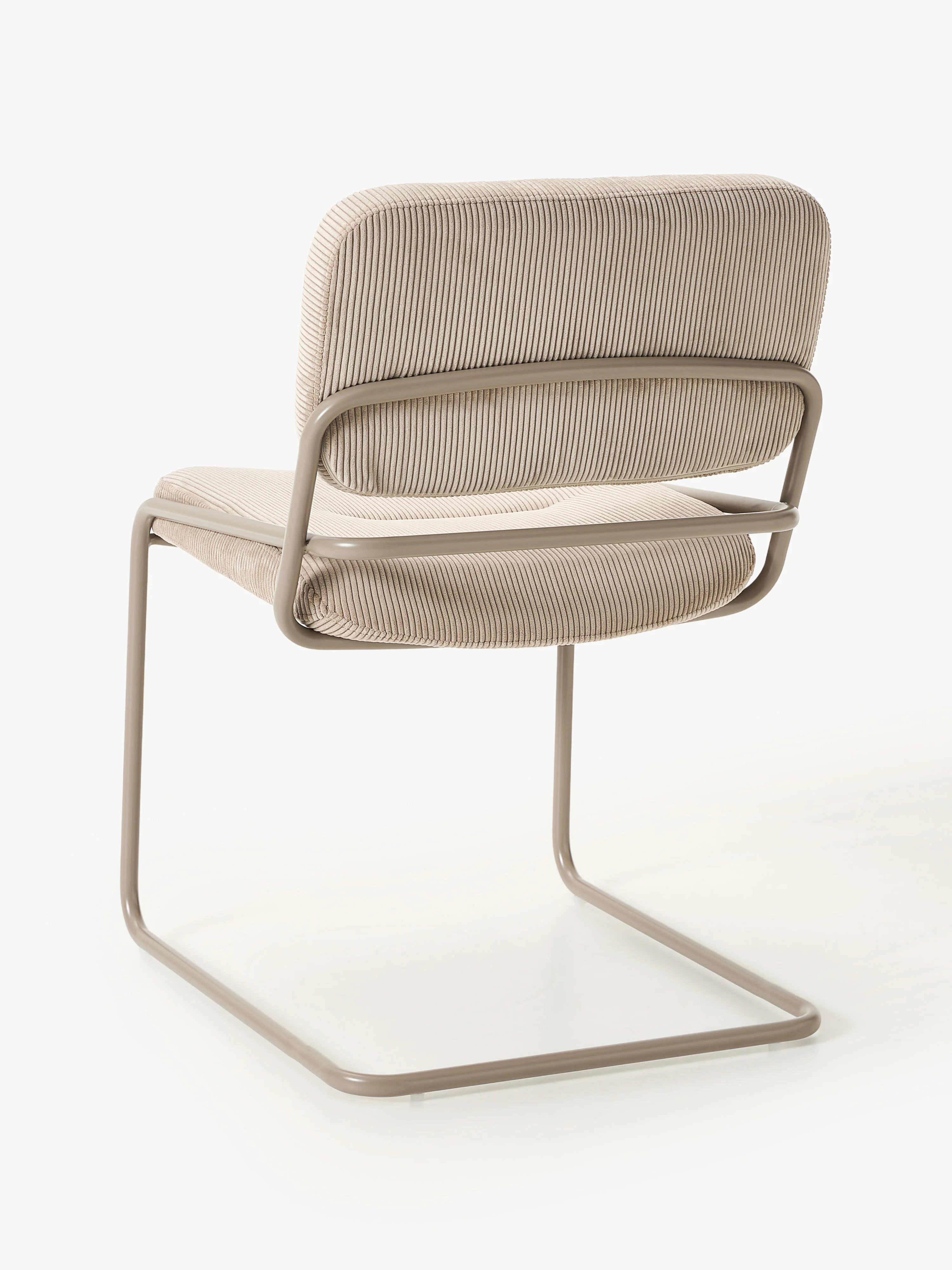 Cantilever stoel Don van corduroy