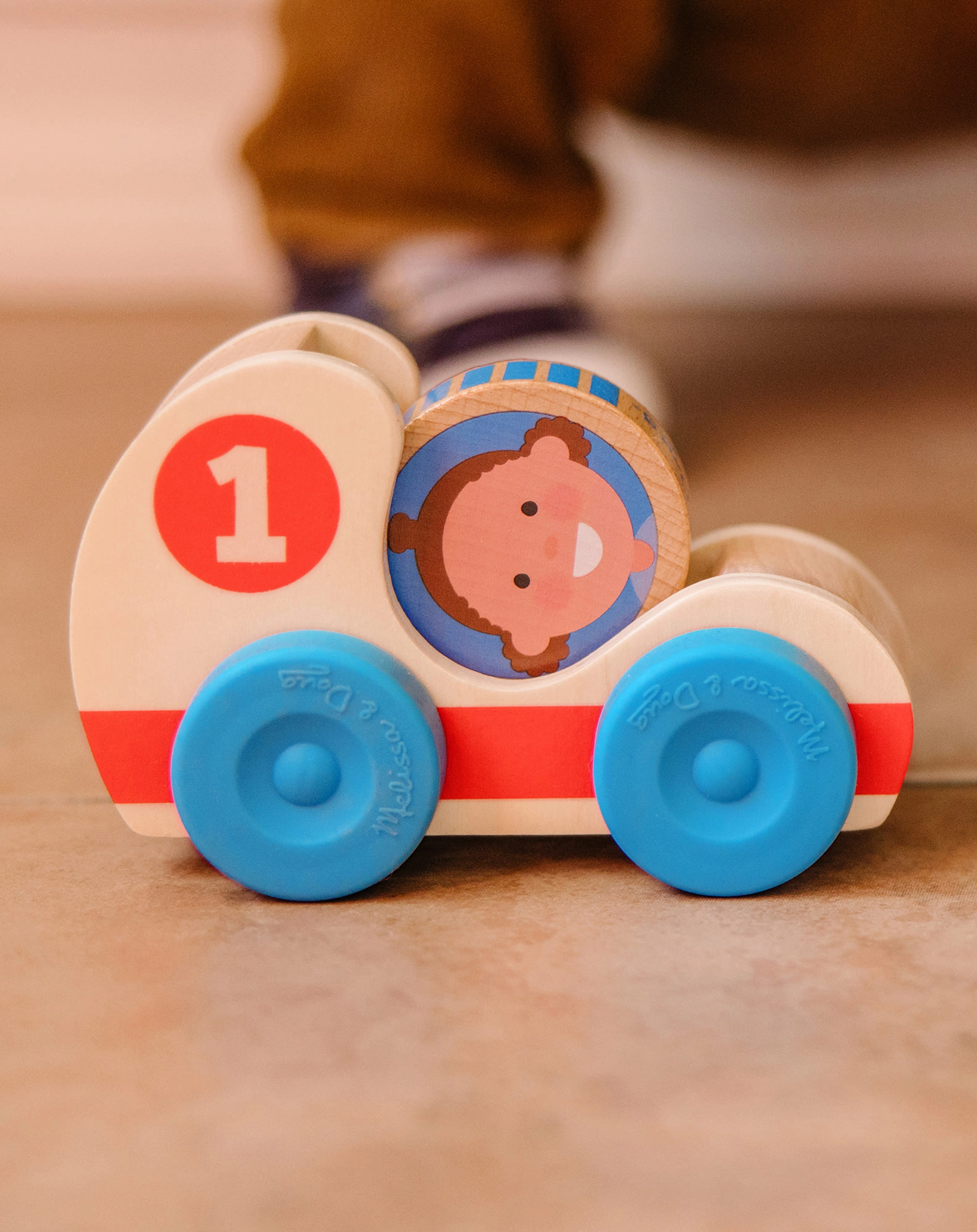 Holz-Autos RACE CAR 4-teilig
