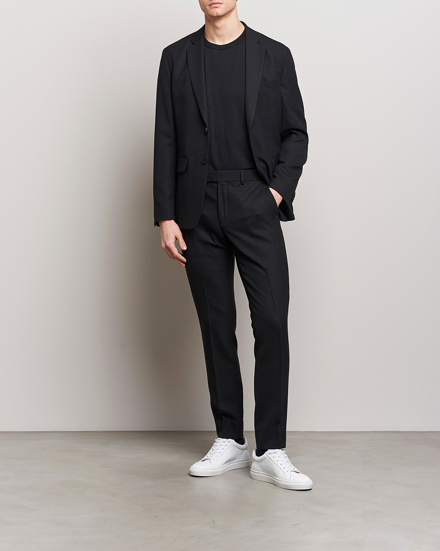 J.Lindeberg Hopper Active Hopsack Suit Black