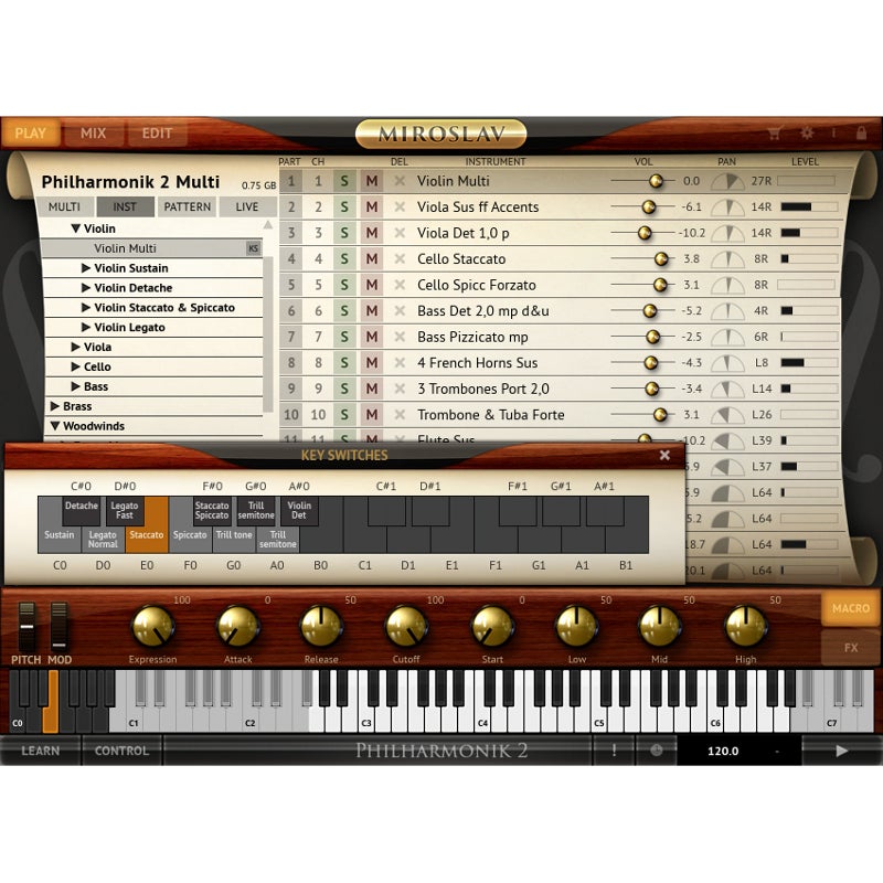 IK Multimedia Miroslav Philharmonik 2 Classical Edition (download)