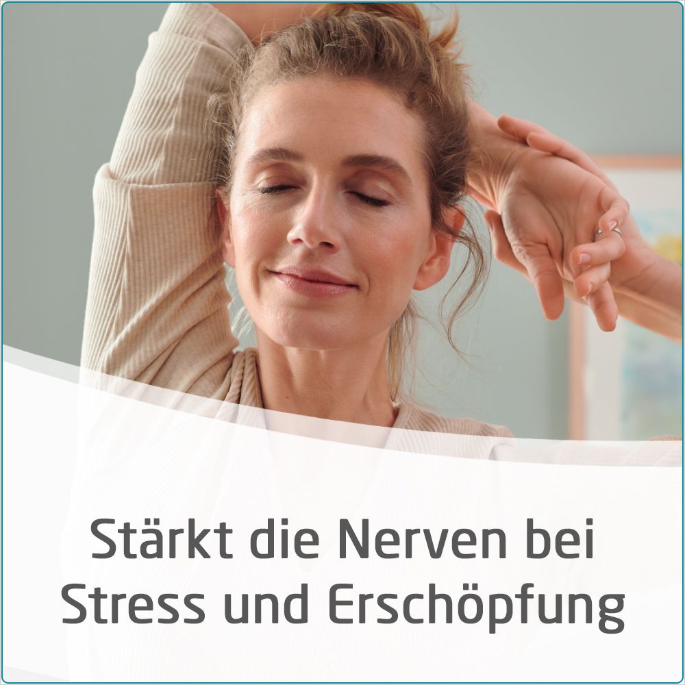 Neurodoron® Tabletten hilft bei Stress, lindert Symptome wie innere Unruhe und Gereiztheit